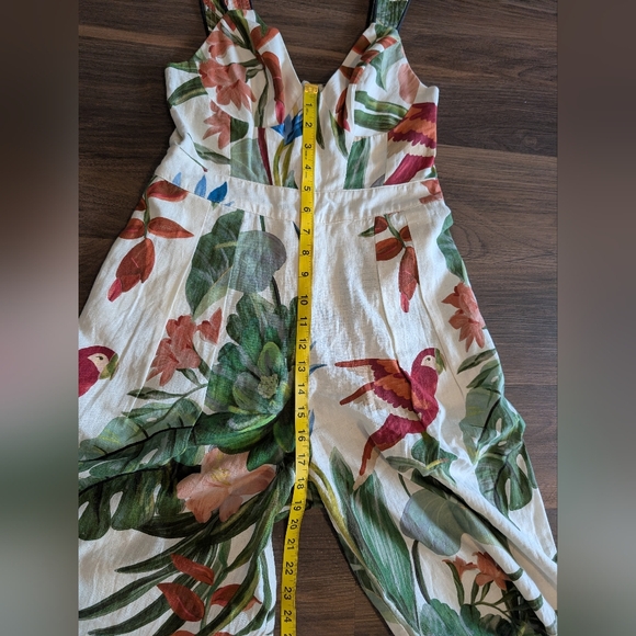 NWT Farm Rio Midnight Macaw Jumpsuit - Picture 12 of 15
